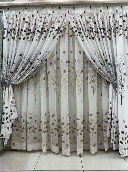 Curtains Flower Curtain With Lace 02 for sale in Johannesburg (ID